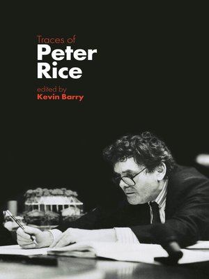 cover image of Traces of Peter Rice